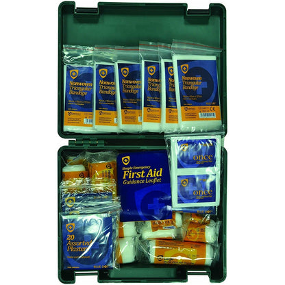 Blue Dot HSE Standard 20 Person First Aid Kit