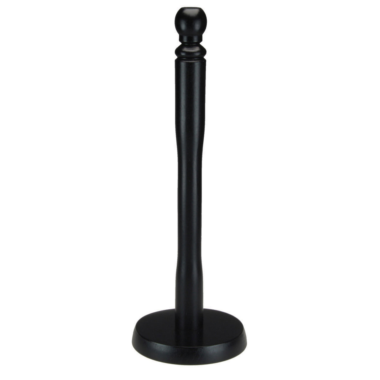 Apollo Beech Wood Kitchen Towel Holder - Black