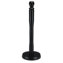 Apollo Beech Wood Kitchen Towel Holder - Black