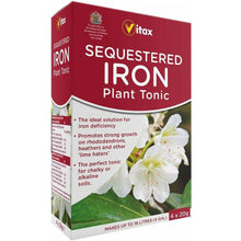 Vitax Sequestered Iron Plant Tonic 4 x 20g