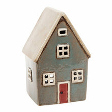 Village Pottery Grey House Tealight Holder