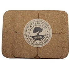 Apollo Cork Placemats and Coasters Set of 4