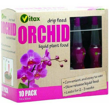 Vitax Orchid Drip Feed Liquid Plant Food 10 x 30ml