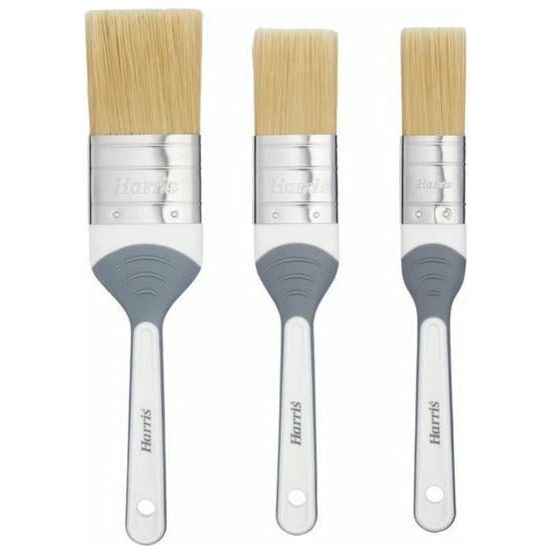 Harris Seriously Good Woodwork Stain & Varnish Brush Set 3 Pack