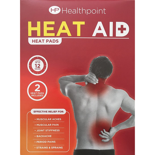 Healthpoint Heat Aid Self Heating Heat Pads