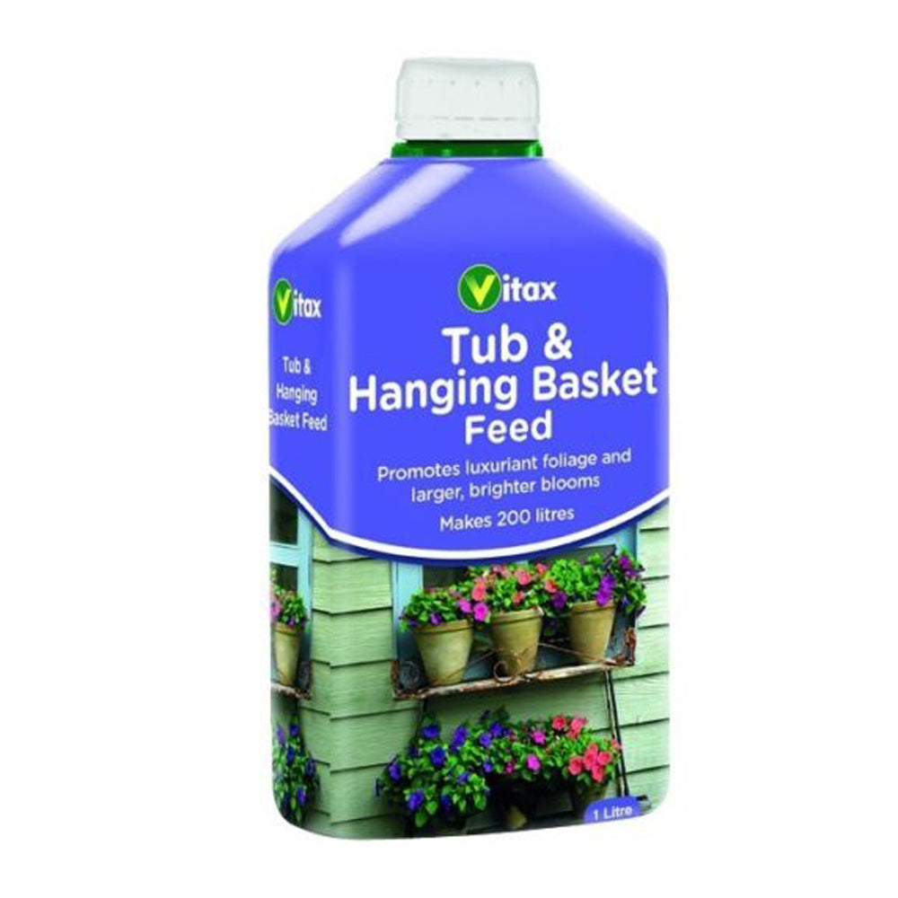 Vitax Tub & Hanging Basket Feed 1 Litre