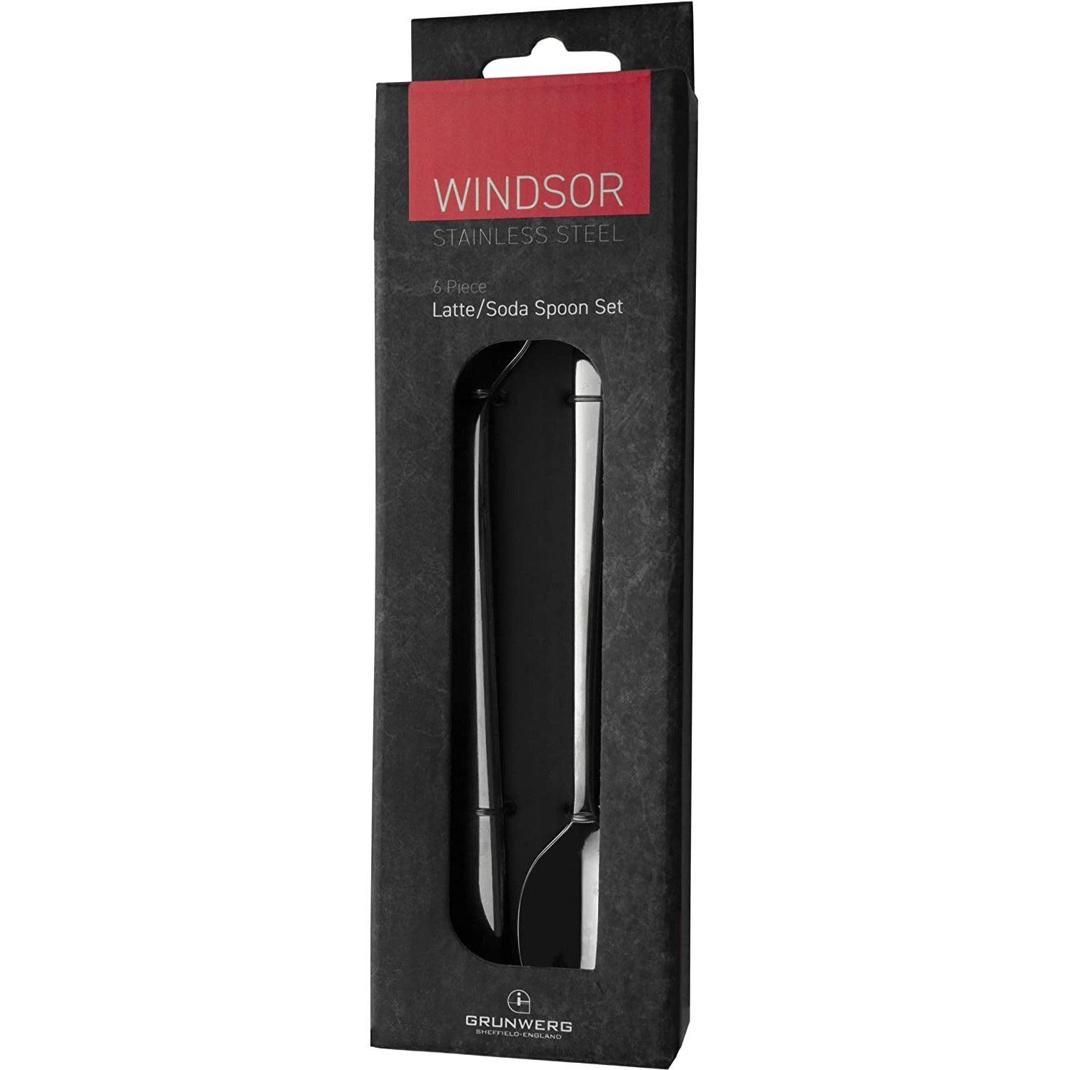 Windsor Latte/Soda Spoons BOXED 6 Pack