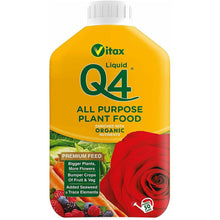 Vitax Liquid Q4 All Purpose Plant Food 1 Litre