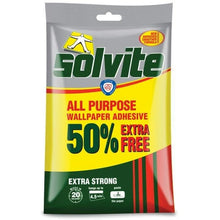 Solvite All Purpose Wallpaper Adhesive 4.5 Rolls